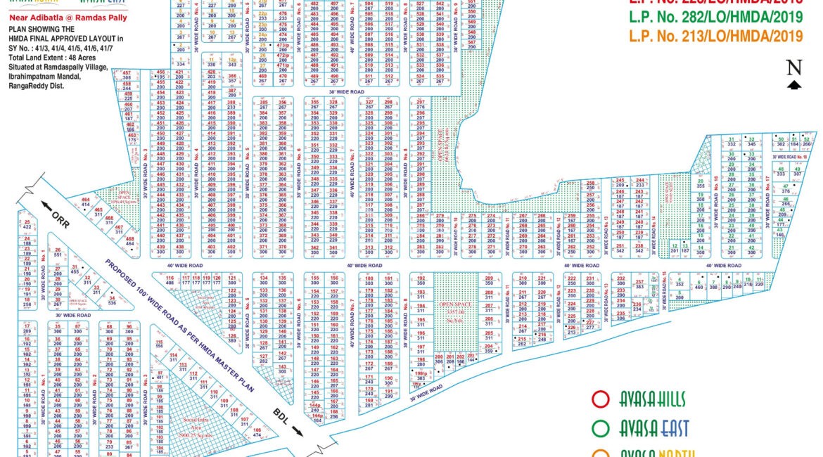 YBR-Infras-Avasa-Hills-HMDA-Plots-in-Ramdaspally-near-Adibatla-layout